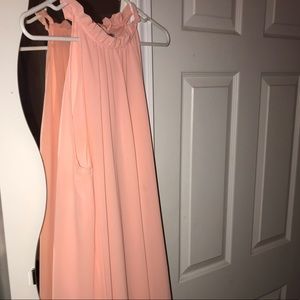Pink Satin Dress F21